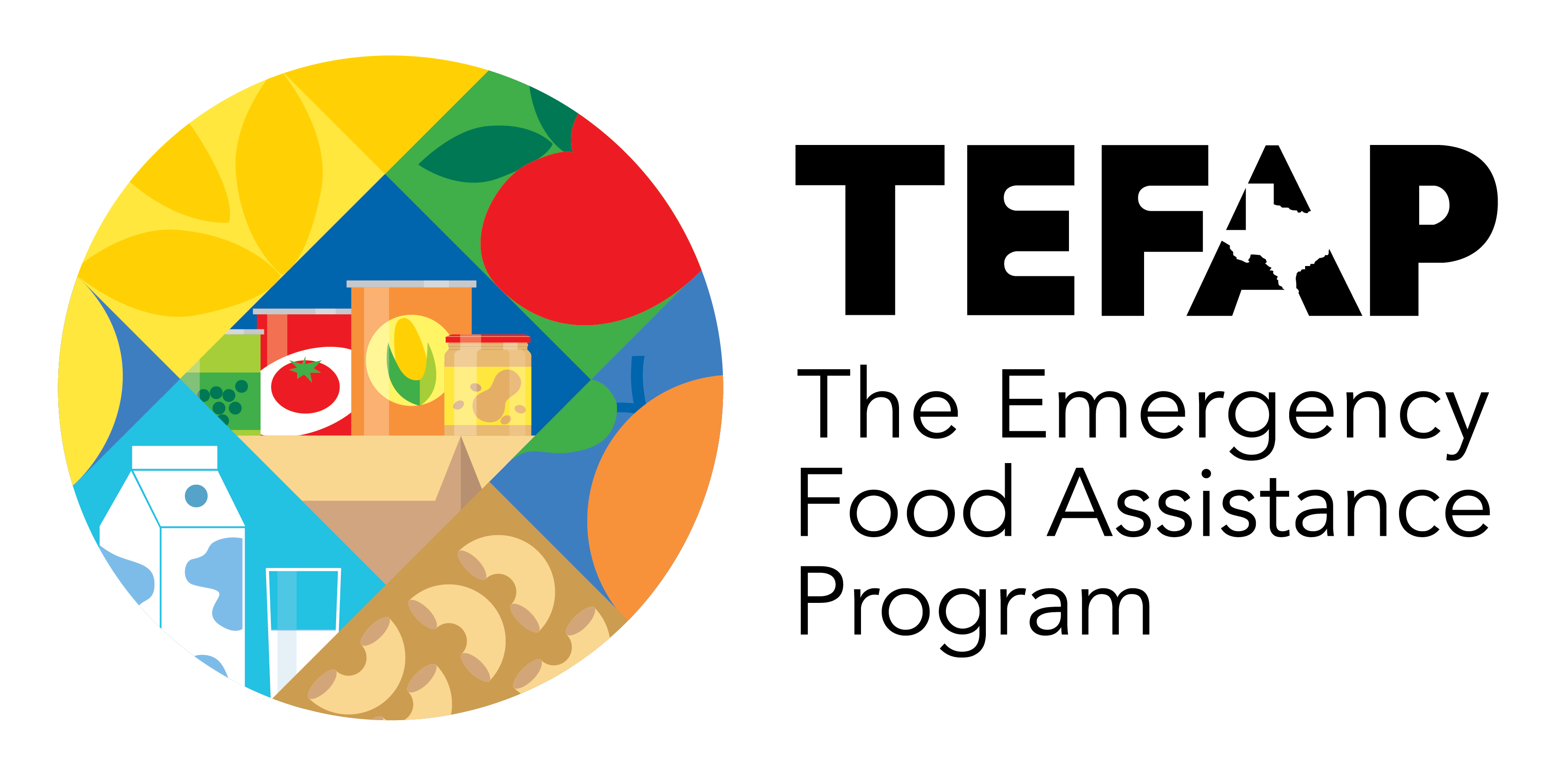 The emergency food assistance program logo