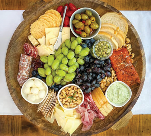 Mediterranean charcuterie Platter